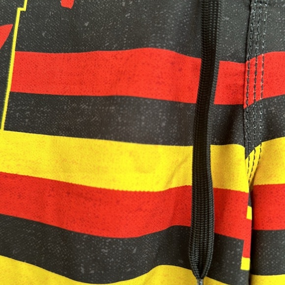 3 pairs men’s sz 32-33 swim board shorts billabong, fox, quicksilver - Picture 10 of 11